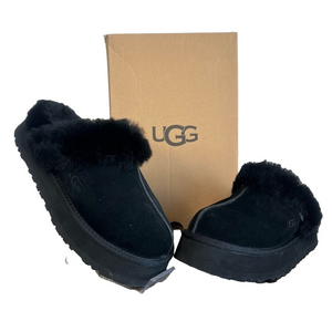 Ugg Disquette Women's Slipper Size 8 Black with Original Box SKU#24318